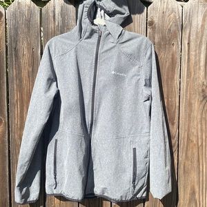 Gray waterproof Columbia Jacket